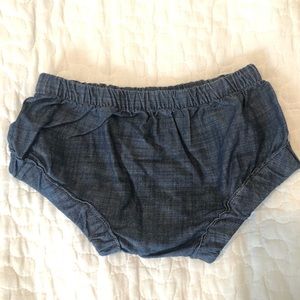 Billie Blooms chambray denim bloomers